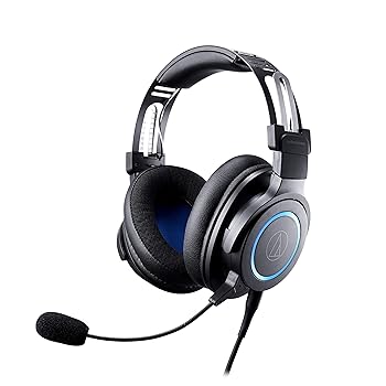【中古】［非常に良い］オーディオテクニカ ATH-G1 ゲーミングヘッドセット/密閉型/PC/PS4/PS5/Switch/Xbox One/軽量メタルヘッドバンド/取り外しマイク / 3.5mmステレ｜スカーレット2021