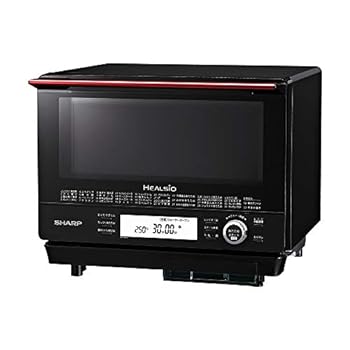 【中古】［非常に良い］シャープ スチームオーブンレンジ ヘルシオ 30L コンベクション 2段調理 レッド ブラック AX-XJ600R