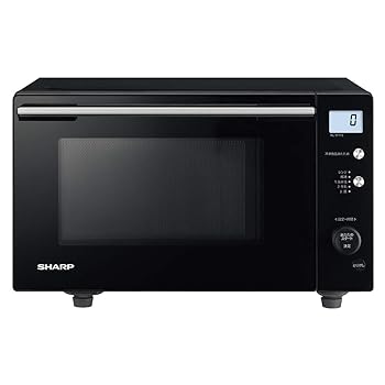 【中古】［非常に良い］シャープ 電子レンジ 17L ヘルツフリー 絶対湿度センサー搭載 フラットタイプ RE-TF17S-B ブラック