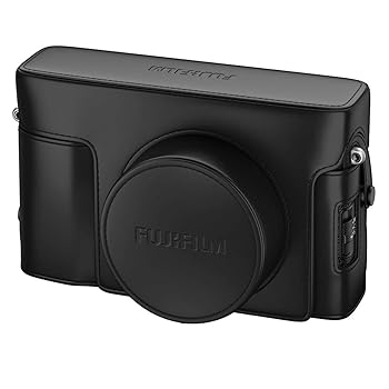【中古】富士フイルム LC-X100V レザーケース - ブラック|スカーレット2021