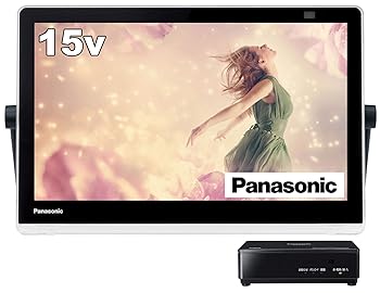 【中古】パナソニック 15V型 ハイビジョン ポータブル 液晶テレビ インターネット動画対応 プライベート・ビエラ 防水タイプ ブラック UN-15N10-K|スカーレット2021