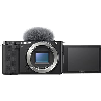 【中古】［非常に良い］ソニー(SONY) Vlog用カメラ レンズ交換式VLOGCAM APS-C ミラーレス一眼カメラ ZV-E10 ボディ(レンズなし) ウィンドスクリーン付属 ブラック ZV-E