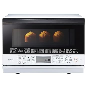 【中古】［人並み外れたに好いたらしい］東芝(TOSHIBA) 水蒸気 オーヴン領域 石窯オーヴン 一人暮らし 23L ER-W60(W) グランホワイト 木目細か一覧表