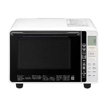 【中古】［非常に良い］日立 オーブンレンジ ヘルシーシェフ 22L MRO-F6A W ホワイト 250℃1段式オーブン