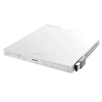 【中古】BRXL-PT6U3-WHE(ホワイト) USB3.2(Gen1) 対応 ポータブルBD 再生/書込|スカーレット2021