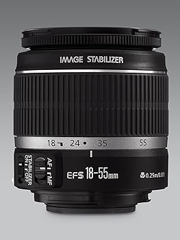 【中古】［非常に良い］Canon 標準ズームレンズ EF-S18-55mm F3.5-5.6 IS APS-C対応