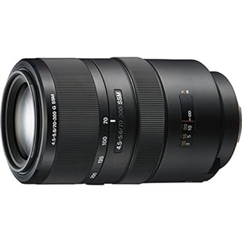 【中古】Sony sal70300g SSM ED 70 ? 300 mm f / 4.5 ? 5.6 Gシリーズコンパクト超望遠ズームレンズ|スカーレット2021