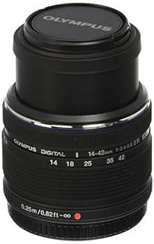 【中古】Olympus M.Zuiko Digital - Zoom lens - 14 mm - 42 mm - f/3.5-5.6 II R - Micro Four Thirds - for Olympus E-P1, E-P2, E-P3, E-PL1, E-PL1s,|スカーレット2021