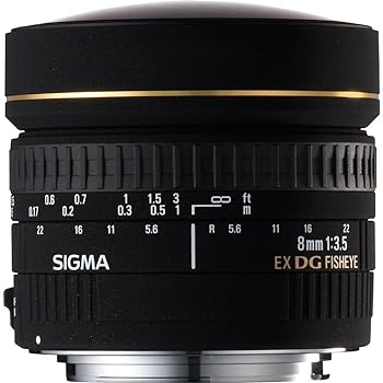 【中古】［人並み外れたに好いたらしい］SIGMA 8粍 F3.5 EX DG CIRCULAR FISHEYE ※キヤノンマウント 8/3.5EXDG-EO