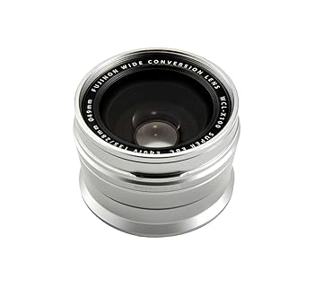 【中古】［非常に良い］FUJIFILM ワイドコンバージョンレンズ X100専用 シルバー F WCL-X100S