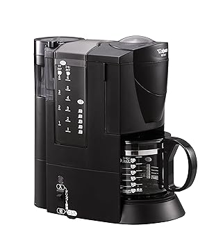 【中古】［非常に良い］象印 コーヒーメーカー ブラック 1~6杯用 EC-VL60-BA
