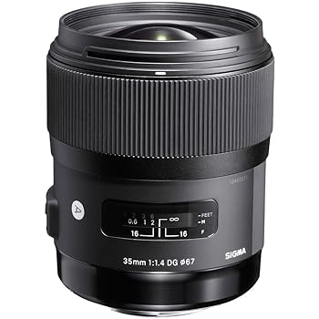【中古】［非常に良い］SIGMA 単焦点広角レンズ Art 35mm F1.4 DG HSM ソニー用 フルサイズ対応 340629