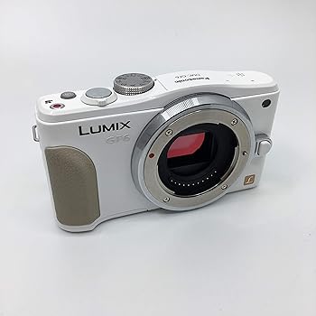 【中古】パナソニック ルミックス ミラーレス一眼カメラ ルミックス GF6 レンズキット 電動標準ズームレンズ付属 ホワイト DMC-GF6X-W