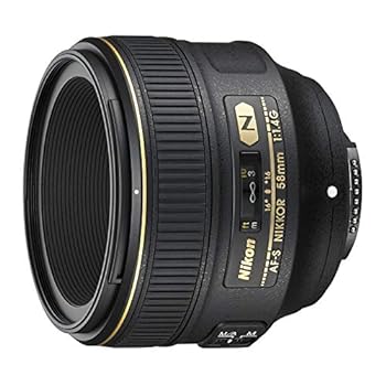 【中古】［人並み外れたに好いたらしい］Nikon 単興味の中心水晶体 AF-S NIKKOR 58粍 f/1.4G Fマウント フルサイズ相応う