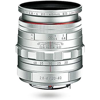 【中古】ペンタックス HD PENTAX-DA 20-40mmF2.8-4ED Limited DC WR シルバー 標準ズームレンズ 【APS-Cサイズ用】【高品位リミテッドレンズ・アルミ削り