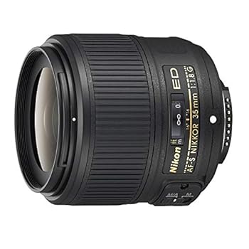 【中古】［非常に良い］Nikon 単焦点レンズ AF-S NIKKOR 35mm f/1.8G ED フルサイズ対応｜スカーレット2021