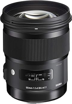 【中古】シグマ(Sigma) SIGMA シグマ Canon EFマウント 水晶体 50粍 F1.4 DG HSM 単興味の中心 標準尺度 フルサイズ Art 一眼二眼レフ 専用 カメラ用交換レンズ-カメラ・ビデオカメラ・光学機器