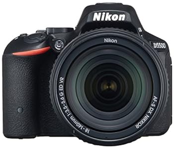 【中古】［人並み外れたに似つかわしい］Nikon デジタル一眼二眼レフ写真機 D5500 18-140 VR 水晶体一揃いの道具 黒いこと 2416万絵素 3.2型液晶 タッチパネル D5500LK18-140BK