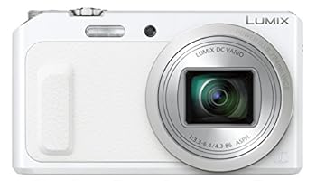 【中古】パナソニック デジタル写真機 ルミックス TZ57 光学20倍 白いこと DMC-TZ57-W