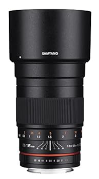 【中古】［人並み外れたに好いたらしい］Samyang 135粍 f/2.0 ED UMC 望遠水晶体 Pentax デジタル一眼二眼レフ写真機用
