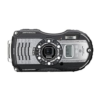 【中古】RICOH 防水デジタルカメラ WG-5GPS ガンメタリック 防水14m耐ショック2.2m耐寒-10度 RICOH WG-5GPS GUNMETAL 04651｜スカーレット2021