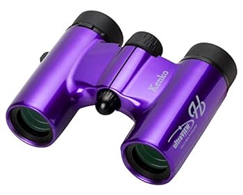 【中古】Kenko 双眼鏡 コンサート用 ウルトラビューH 8×21DH FMC ダハプリズム式 8倍 21口径 コンパクト フルマルチコーティング パープル