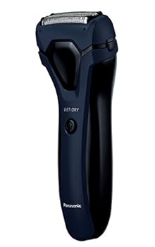 【中古】［非常に良い］パナソニック メンズシェーバー 3枚刃 お風呂剃り可 青 ES-RL15-A