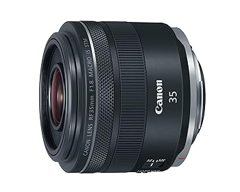 【中古】［非常に良い］Canon RF35mm F1.8 IS Macro STM レンズ、ブラック