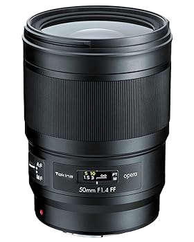 【中古】［人並み外れたに似つかわしい］トキナ opera 50粍 F1.4 FF キヤノンEOSマウント水晶体