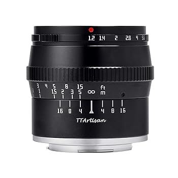 【中古】［非常に良い］TTArtisan 50mm f/1.2 C Xマウント 富士フイルムX レンズ 銘匠光学 2年保証