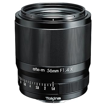 【中古】［非常に良い］トキナー Tokina 単焦点中望遠レンズ atx-m 56mm F1.4 X フジフイルムXマウント APS-Cフォーマット 634684
