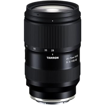 【中古】［人並み外れたに好いたらしい］タムロン(TAMRON) 標準尺度 望遠レンズ 28-75粍 F/2.8 Di III VXD G2 ソニー Eマウント用 黒いこと