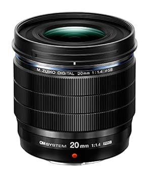【中古】［非常に良い］OM SYSTEM M.ZUIKO DIGITAL ED 20mm F1.4 PRO ブラック