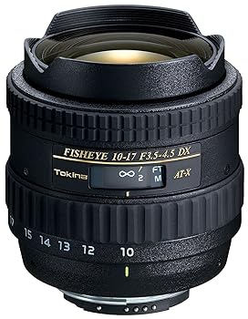 【中古】Tokina 魚眼ズームレンズ AT-X 107 DX Fisheye 10-17mm F3.5-4.5 (IF) キヤノン用 APS-C対応