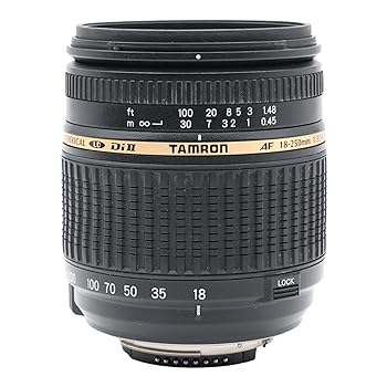 【中古】［人並み外れたに好いたらしい］TAMRON AF18-250粍 F/3.5-6.3 Di II LD Aspherical [IF] Macro デジタル専用 AF原動機内蔵ニコン用 A18NII カメラ・ビデオカメラ・光学機器-TV・オーディオ・カメラ-カメラ用交換レンズ