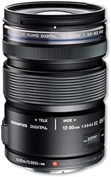 【中古】［非常に良い］OLYMPUS ED12-50mmF3.5-6.3 EZ BLK 標準ズームレンズ 防塵防滴 ブラック｜スカーレット2021