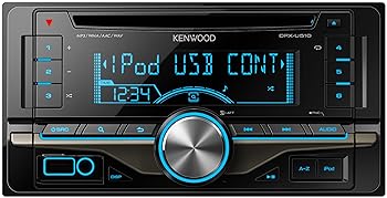 【中古】KENWOOD MP3/WMA/AAC/WAV相応う デュアル大きさCD/USB受信システム DPX-U510