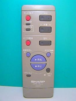 【中古】シャープ ビデオリモコン G1248AJ|スカーレット2021