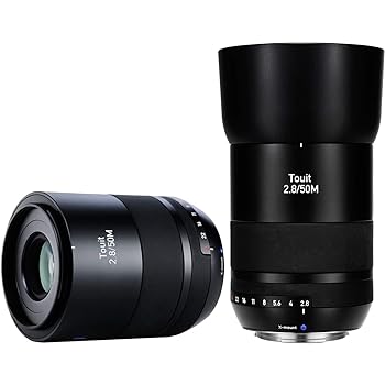 【中古】［非常に良い］Carl Zeiss マクロレンズ Touit 2.8/50M Xマウント 50mm F2.8 APS-Cフォーマット専用 500166