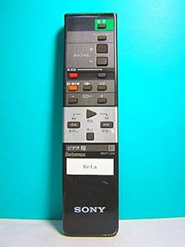 【中古】［非常に良い］ソニー Betamaxリモコン RMT-139｜スカーレット2021