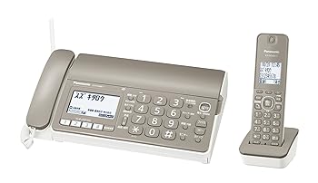 【中古】［非常に良い］パナソニック おたっくす デジタルコードレスFAX 子機1台付き 1.9GHz DECT準拠方式 モカ KX-PD304DL-T