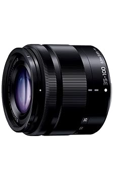 【中古】［人並み外れたに似つかわしい］パナソニック(Panasonic) 望遠望遠レンズ マイクロフォーサーズ用 ルミックス G VARIO 35-100粍/F4.0-5.6 ASPH./MEGA O.I.S. 黒いこと H-FS351