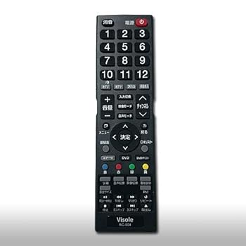 【中古】［非常に良い］ユニテク　UNITECH　液晶テレビ用　リモコン　RC-004