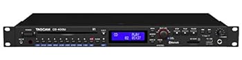 【中古】［非常に良い］TASCAM (タスカム) Bluetooth/AM・FMチューナー搭載 CD-400U 1Uマルチプレーヤー 黒