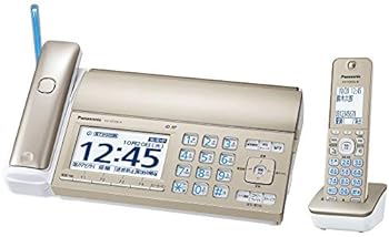 【中古】［非常に良い］パナソニック おたっくす デジタルコードレスFAX 子機1台付き 迷惑電話対策機能搭載 シャンパンゴールド KX-PZ720DL-N
