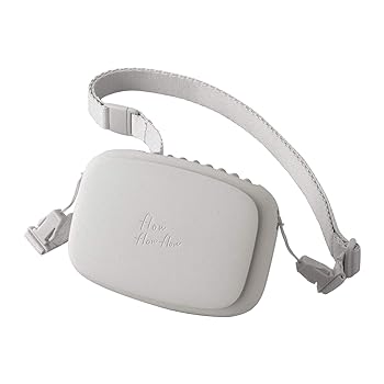 【中古】［非常に良い］【2020年モデル】エレコム USB扇風機 充電可能 ハンズフリー ネックストラップ付 グレー FAN-U206GY