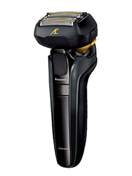 【中古】［非常に良い］パナソニック ラムダッシュ リニア メンズシェーバー 5枚刃 黒 ES-LV5F-K