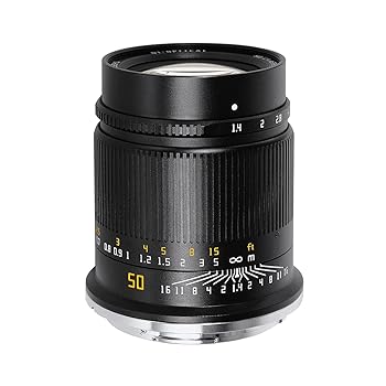 【中古】TTArtisan 50mm f/1.4 ASPH Zマウント ニコンZ APS-C ブラック レンズ 銘匠光学 2年保証