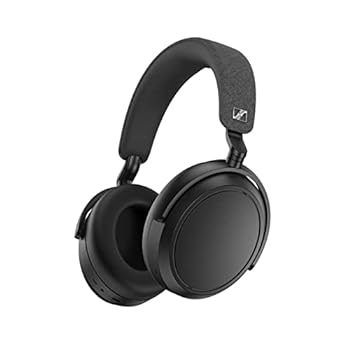 【中古】ゼンハイザー(Sennheiser) ワイヤレスヘッドホン bluetooth MOMENTUM 4 Wireless ブラック 高性能ドライバー ノイズキャンセリング 60時間再生|スカーレット2021