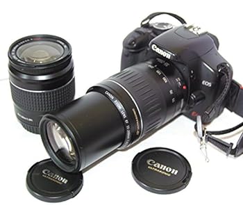 【中古】［非常に良い］Canon デジタル一眼レフカメラ EOS Kiss X2 ダブルズームキット KISSX2-WKIT